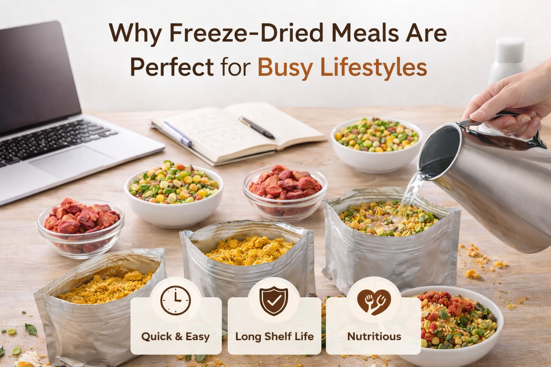Why Freeze-Dried Meals Are Perfect for Busy Lifestyles