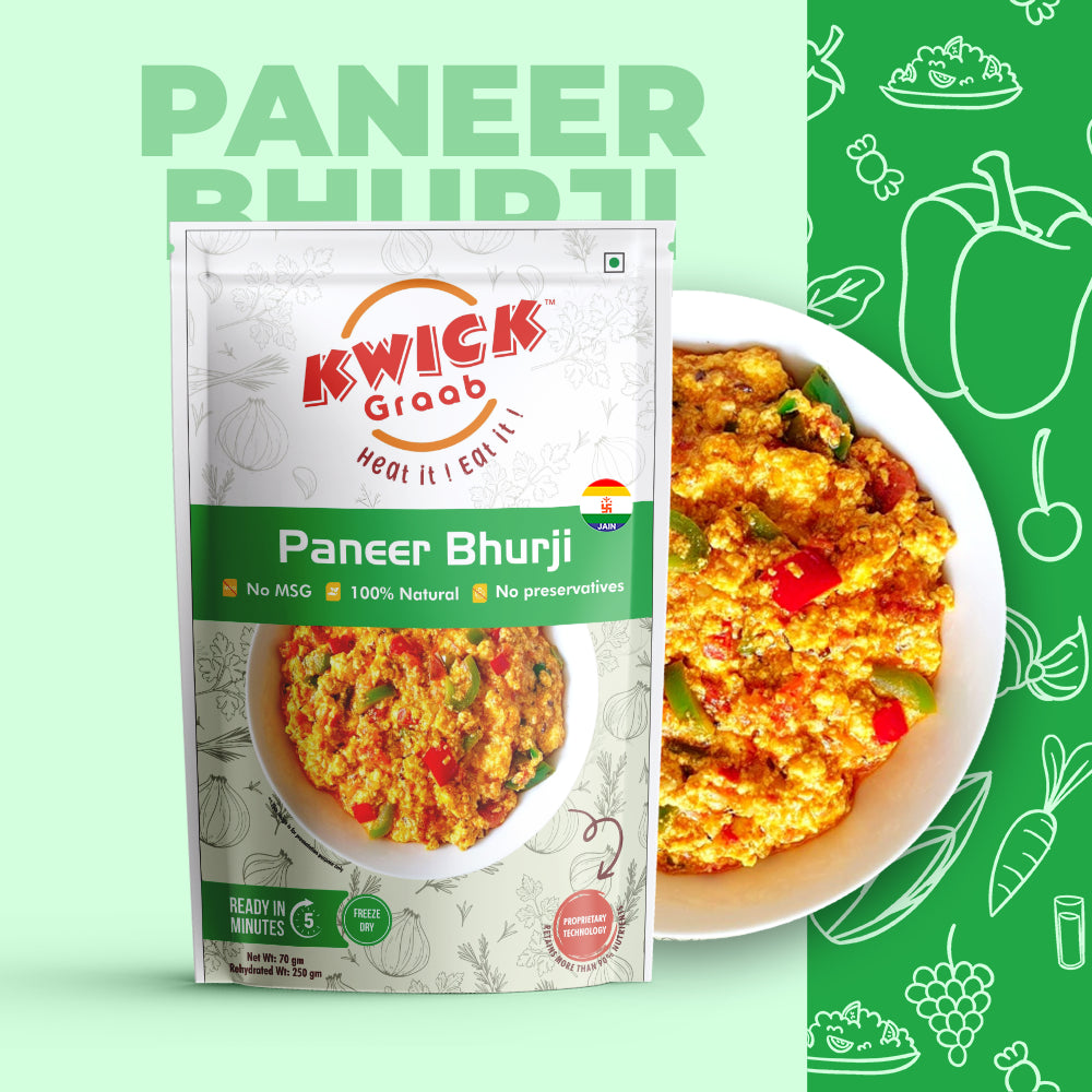 Jain Paneer Bhurji